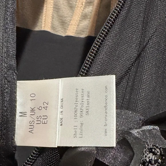 Bronx and Banco Black Gown - Picture 10 of 14